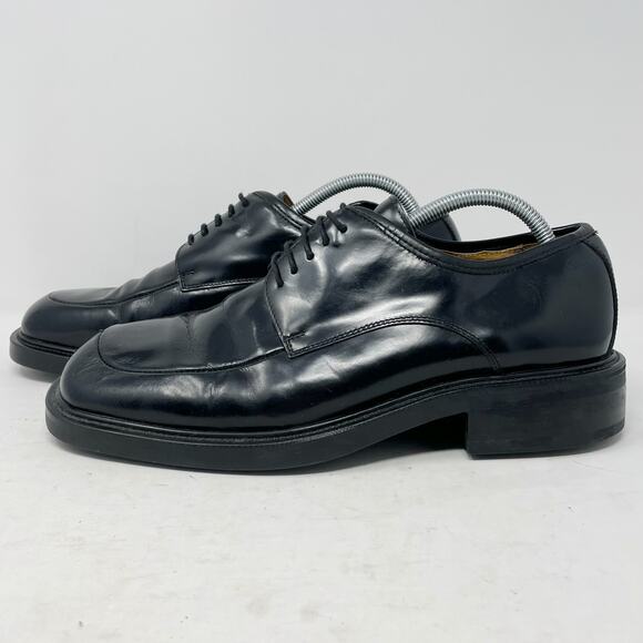 Skechers Black Leather Vintage Y2K Platform Oxfords Dress Shoes Mens 11 main image 6